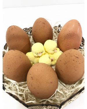 Пасха-куличКорзинка с яйцами