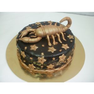 Праздничный тортСкорпион