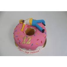 Дитячий торт Пончик