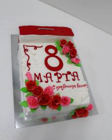 Святковий торт Календар 8 Березня!