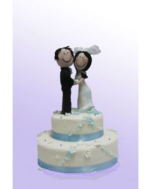 Свадебный тортСчастливая пара